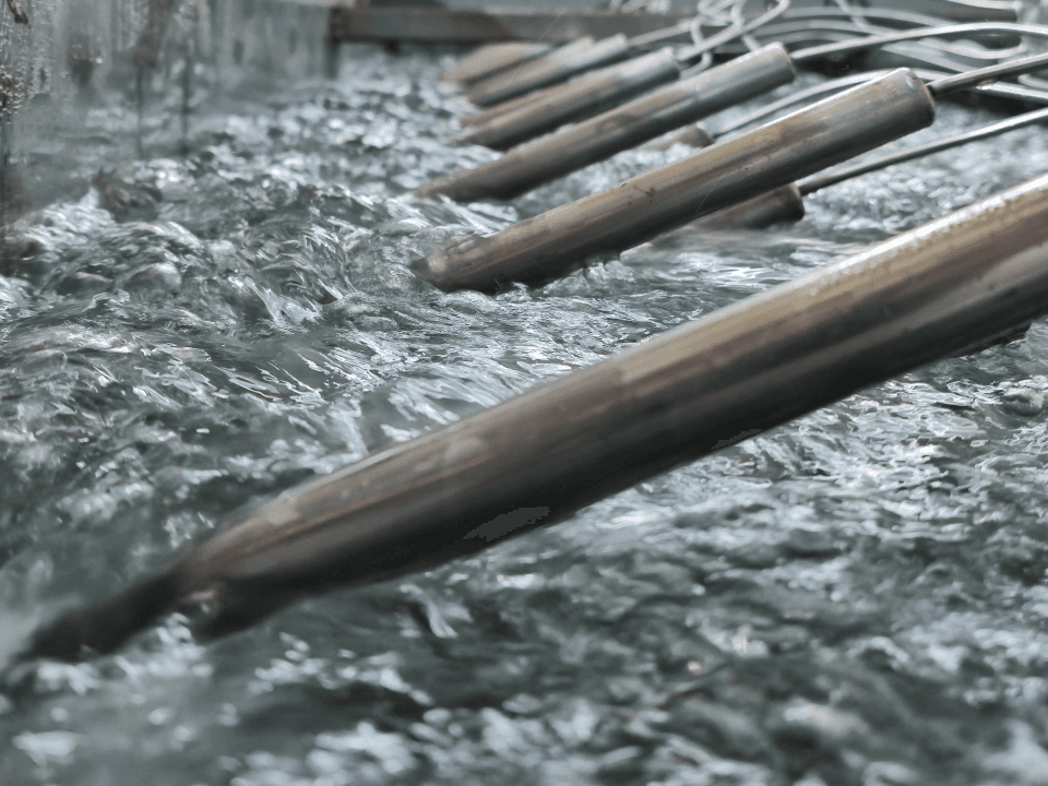 Fühler in der CO2 Anlage